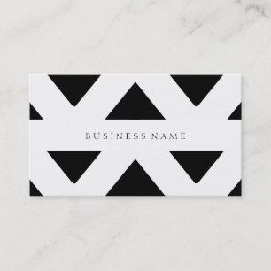 Carte De Visite Motif noir
