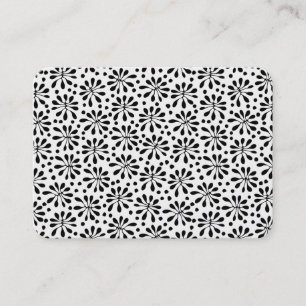 Carte De Visite Motif Plante stylisé 020818