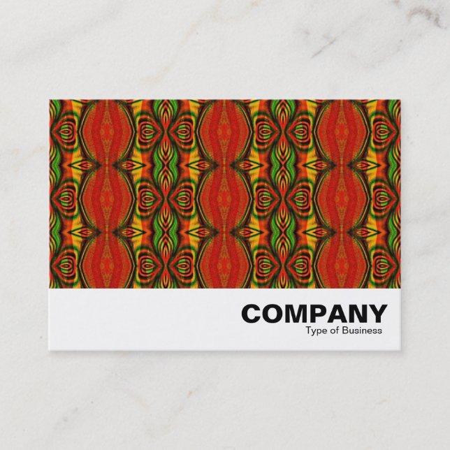 Carte De Visite Motif Retro Terrazzo (Devant)