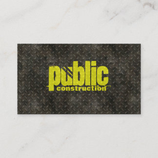 Carte De Visite Motif soudeur de construction métallique
