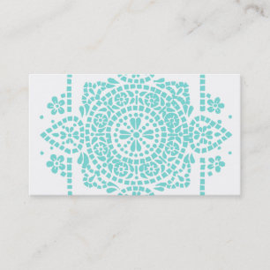 Carte De Visite Motif symétrique