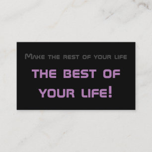 Carte De Visite Motivation minimale pour la santé mentale