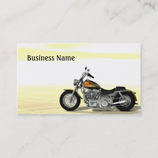 Carte De Visite Moto à moteur (Devant)