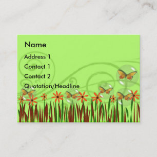 Carte De Visite Mouettes dans une bulle - Customisé