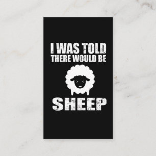 Carte De Visite Moutons drôles