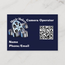 Carte de visite Movie Maker