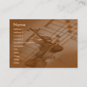Carte de visite Mozart