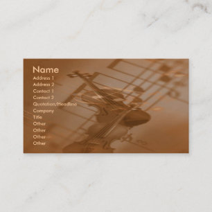 Carte de visite Mozart