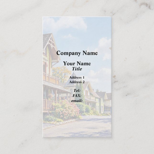 Carte De Visite Mt. Tabor NJ – Trinity Place (Devant)