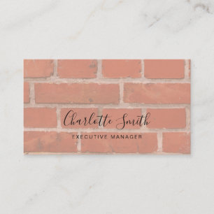 Carte De Visite Mur professionnel minimaliste élégant