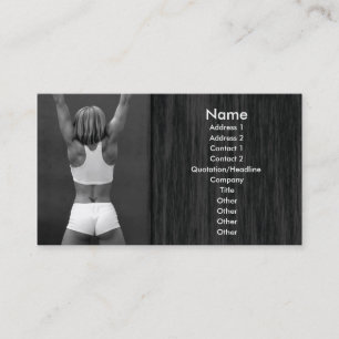 Carte De Visite Musculation