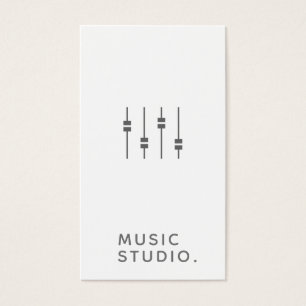 Carte de visite Music Studio