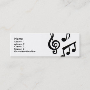 Carte de visite musical
