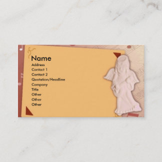 Carte De Visite Musicien