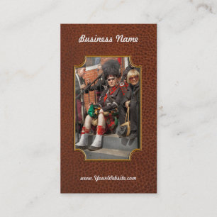 Carte De Visite Musique - Cornemuses - Somerville, NJ - Joueur de