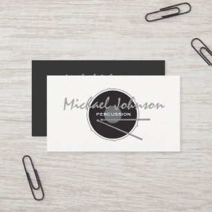 Carte De Visite Musique de percussion minimaliste