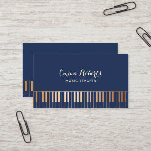 Cartes De Visite Musique Zazzle Fr