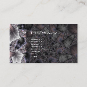 Carte De Visite My Star - Fractal Art