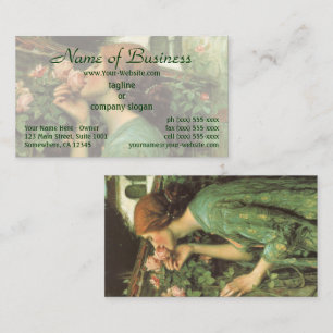 Carte De Visite My Sweet Rose (Âme de la rose) par Waterhouse