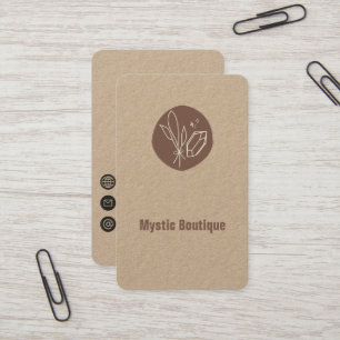 Carte de visite Mystic Boutique