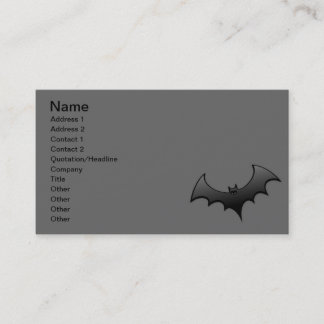 Carte De Visite n_H_6_Vector_Clipart noir batte noire nuit gris fo