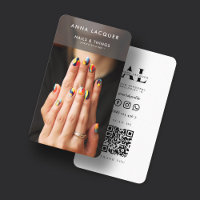 Nail Art Beauté Salon Manicure Spécialiste QR Code