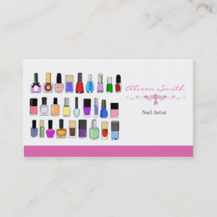 Carte De Visite Nail artist