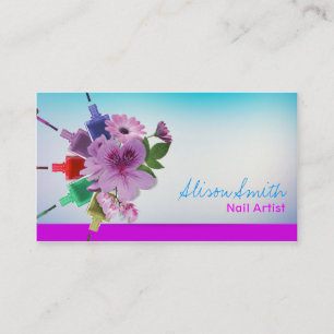 Carte De Visite Nail Artist