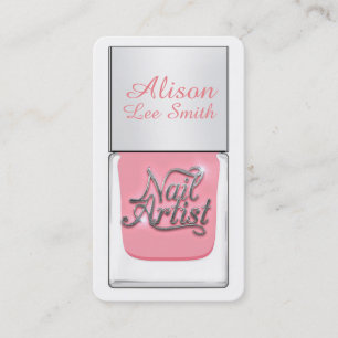 Carte De Visite Nail Artist/Nail Polish