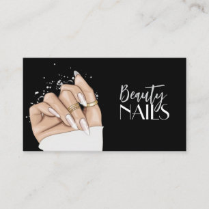 Carte De Visite Nails Salon Business Card