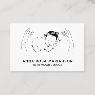 Carte De Visite ** Naissance de Reiki. Entraîneur de naissance de 