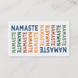 Carte De Visite Namaste Cute