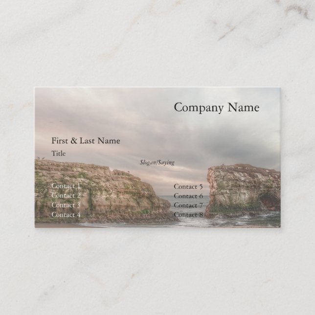 Carte de visite Natural Bridges 10.1 (Devant)
