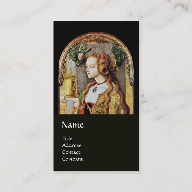 Carte De Visite NATURALHAIR, BEAUTÉ, COSMÉTIQUES MONOGRAMME or noi (Devant)