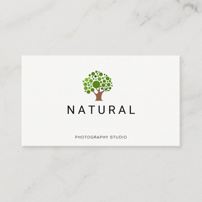 Carte De Visite Nature | Arbres (Devant)