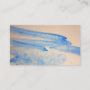 Carte de visite naturel de style de texture de