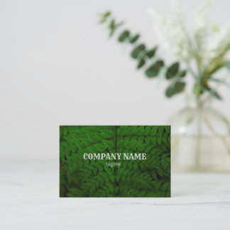 Carte de visite naturel minimaliste classique simp