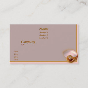 Carte De Visite Nautilus intérieur
