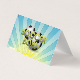 Carte De Visite Né pour le TOP Football