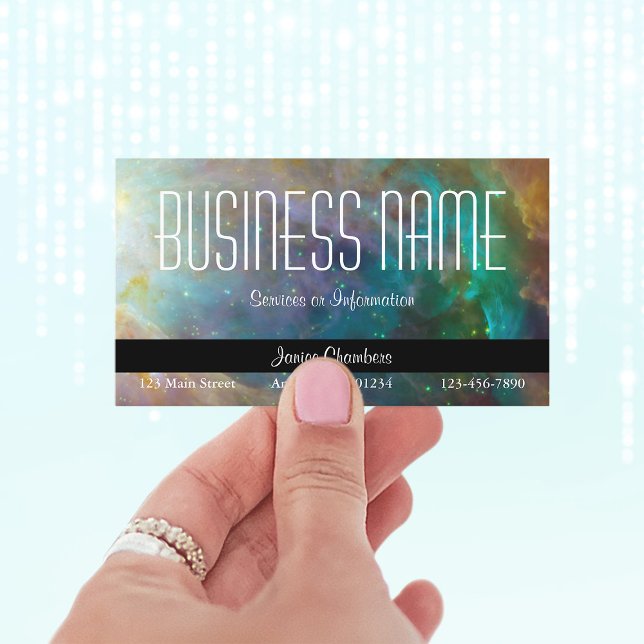 Carte De Visite Nébuleuse d'Orion (Create your own celestial business cards.)