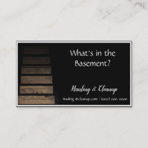 Carte De Visite Nettoyage de hauling