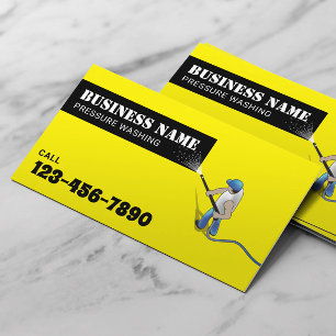 Carte De Visite Nettoyage de la maison de laveuse mini-puissance 