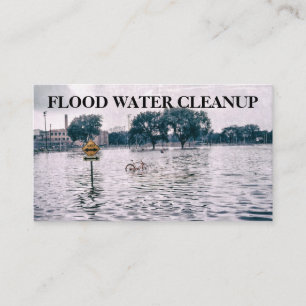 Carte De Visite Nettoyage de l'évacuation de l'eau de pluie