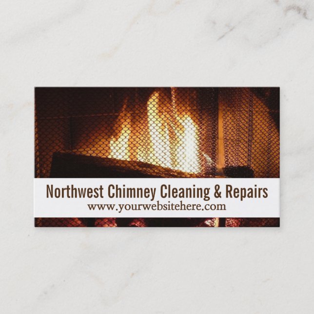 Carte De Visite Nettoyage et réparations de balais modernes de Chi (Devant)