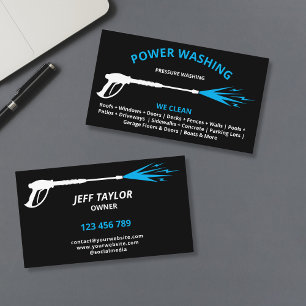 Carte De Visite Nettoyage haute pression professionnel