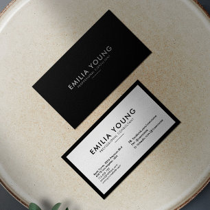 Carte De Visite Nettoyage moderne Simple Minimaliste Professionnel