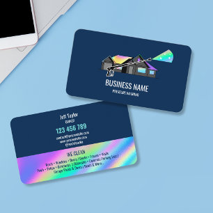 Carte De Visite Nettoyage professionnel sous pression Nettoyage so