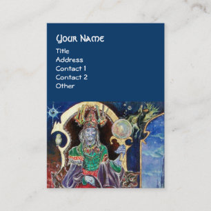 Carte De Visite NEUROMANCER bleu