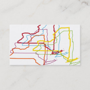 Carte De Visite new york pride flou