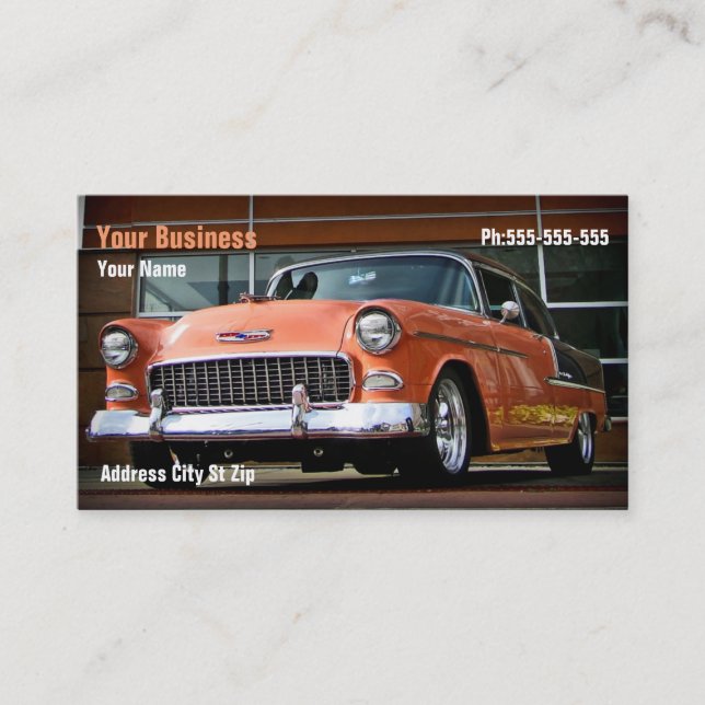 Carte De Visite Nickels de corail (Devant)